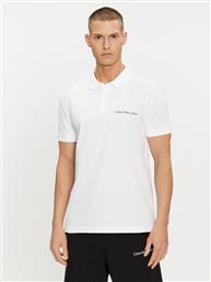 POLO INSTITUTIONAL J30J325495 ΛΕΥΚΟ REGULAR FIT CALVIN KLEIN JEANS