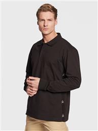POLO J30J322450 ΜΑΥΡΟ RELAXED FIT CALVIN KLEIN JEANS