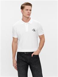 POLO J30J323395 ΛΕΥΚΟ REGULAR FIT CALVIN KLEIN JEANS