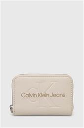 ΠΟΡΤΟΦΟΛΙ ΧΡΩΜΑ: ΜΠΕΖ, K60K612255 CALVIN KLEIN JEANS από το ANSWEAR