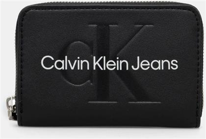 ΠΟΡΤΟΦΟΛΙ ΧΡΩΜΑ: ΜΑΥΡΟ, K60K612255 CALVIN KLEIN JEANS