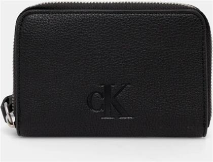 ΠΟΡΤΟΦΟΛΙ ΧΡΩΜΑ: ΜΑΥΡΟ, K60K613058 CALVIN KLEIN JEANS