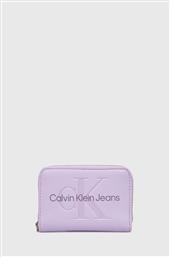 ΠΟΡΤΟΦΟΛΙ ΧΡΩΜΑ: ΜΟΒ, K60K612255 CALVIN KLEIN JEANS από το ANSWEAR