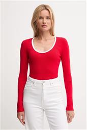 ΠΟΥΛΟΒΕΡ ΧΡΩΜΑ: ΚΟΚΚΙΝΟ, LV044D360G CALVIN KLEIN JEANS
