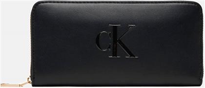 JEANS RAISED CK LONG ZIP AROUND (ΔΙΑΣΤΑΣΕΙΣ: 19 X 9.5 X 2.5ΕΚ.) CALVIN KLEIN