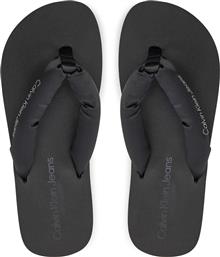 ΣΑΓΙΟΝΑΡΕΣ BEACH SANDAL FLATFORM PADDED NY YW0YW01400 ΜΑΥΡΟ CALVIN KLEIN JEANS