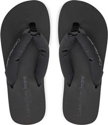 ΣΑΓΙΟΝΑΡΕΣ BEACH SANDAL FLATFORM PADDED NY YW0YW01400 ΜΑΥΡΟ CALVIN KLEIN JEANS