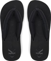 ΣΑΓΙΟΝΑΡΕΣ BEACH SANDAL FLATFORM TTXR SATIN YW0YW01723 ΜΑΥΡΟ CALVIN KLEIN JEANS