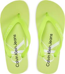 ΣΑΓΙΟΝΑΡΕΣ BEACH SANDAL MONOLOGO TPU YW0YW01246 ΠΡΑΣΙΝΟ CALVIN KLEIN JEANS