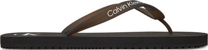 ΣΑΓΙΟΝΑΡΕΣ BEACH SANDAL TRANSPARENT TPU YM0YM01267 ΜΑΥΡΟ CALVIN KLEIN JEANS