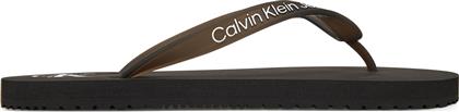 ΣΑΓΙΟΝΑΡΕΣ BEACH SANDAL TRANSPARENT TPU YW0YW01829 ΜΑΥΡΟ CALVIN KLEIN JEANS