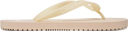 ΣΑΓΙΟΝΑΡΕΣ BEACH SANDAL TRANSPARENT TPU YW0YW01829 ΡΟΖ CALVIN KLEIN JEANS