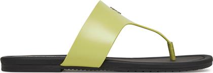 ΣΑΓΙΟΝΑΡΕΣ FLAT SANDAL TOEPOST MG YW0YW01691 ΠΡΑΣΙΝΟ CALVIN KLEIN JEANS