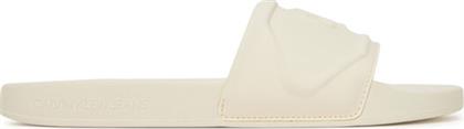 ΣΑΓΙΟΝΑΡΕΣ SLIDE PU HF MG YW0YW01879 ΜΠΕΖ CALVIN KLEIN JEANS