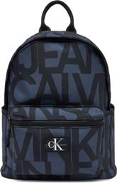 ΣΑΚΙΔΙΟ BACKPACK LOGO AOP IU0IU00693 ΣΚΟΥΡΟ ΜΠΛΕ CALVIN KLEIN JEANS