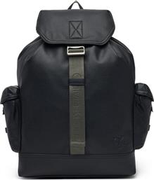 ΣΑΚΙΔΙΟ CARGO FLAP BACKPACK 43 LV04G3077G ΜΑΥΡΟ CALVIN KLEIN JEANS