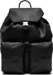 ΣΑΚΙΔΙΟ FLAP BACKPACK K50K512544 ΜΑΥΡΟ CALVIN KLEIN JEANS