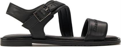 ΣΑΝΔΑΛΙΑ FLAT SANDAL V3A2-80825-1688 M ΜΑΥΡΟ CALVIN KLEIN JEANS