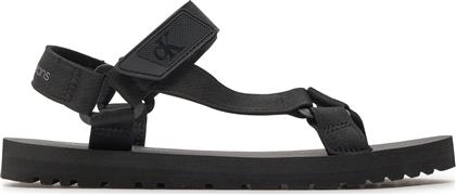 ΣΑΝΔΑΛΙΑ SANDAL VELCRO RP IN BTW YM0YM00944 ΜΑΥΡΟ CALVIN KLEIN JEANS