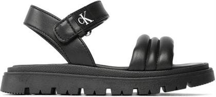 ΣΑΝΔΑΛΙΑ VELCRO SANDAL V4A2-80512-1614 ΜΑΥΡΟ CALVIN KLEIN JEANS