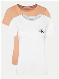 ΣΕΤ 2 T-SHIRTS J20J219734 ΕΓΧΡΩΜΟ SLIM FIT CALVIN KLEIN JEANS