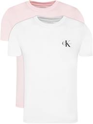 ΣΕΤ 2 T-SHIRTS LV047C905G ΕΓΧΡΩΜΟ REGULAR FIT CALVIN KLEIN JEANS