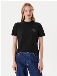 ΣΕΤ 2 T-SHIRTS LV047C905G ΜΑΥΡΟ REGULAR FIT CALVIN KLEIN JEANS