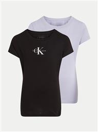 ΣΕΤ 2 T-SHIRTS MONOLOGO IG0IG02860 ΕΓΧΡΩΜΟ SLIM FIT CALVIN KLEIN JEANS