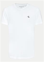 ΣΕΤ 2 T-SHIRTS MONOLOGO J30J320199 ΛΕΥΚΟ REGULAR FIT CALVIN KLEIN JEANS από το MODIVO