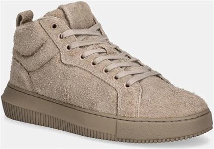 ΣΟΥΕΤ ΑΘΛΗΤΙΚΑ ΠΑΠΟΥΤΣΙΑ CHUNKY CUPSOLE HIGH SUEDE CALVIN KLEIN JEANS