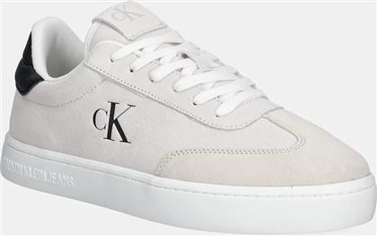 ΣΟΥΕΤ ΑΘΛΗΤΙΚΑ ΠΑΠΟΥΤΣΙΑ CLASSIC CUPSOLE MG SU ΧΡΩΜΑ: ΜΠΕΖ, YM0YM01300 CALVIN KLEIN JEANS