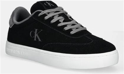 ΣΟΥΕΤ ΑΘΛΗΤΙΚΑ ΠΑΠΟΥΤΣΙΑ CLASSIC CUPSOLE WT MG ΧΡΩΜΑ: ΜΑΥΡΟ, YM0YM01270 CALVIN KLEIN JEANS