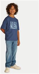 T-SHIRT BOLD GRAPHIC IB0IB02448 ΜΠΛΕ RELAXED FIT CALVIN KLEIN JEANS