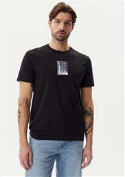 T-SHIRT BRUSH STROKE J30J327522 ΜΑΥΡΟ REGULAR FIT CALVIN KLEIN JEANS