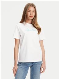 T-SHIRT CLASSIC LOGO LV047C854G ΛΕΥΚΟ REGULAR FIT CALVIN KLEIN JEANS