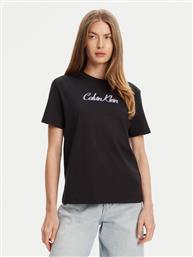 T-SHIRT CLASSIC LOGO LV047C854G ΜΑΥΡΟ REGULAR FIT CALVIN KLEIN JEANS