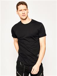 T-SHIRT ESSENTIAL J30J315319 ΜΑΥΡΟ REGULAR FIT CALVIN KLEIN JEANS