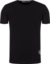 T-SHIRT ESSENTIAL J30J315319 ΜΑΥΡΟ REGULAR FIT CALVIN KLEIN JEANS