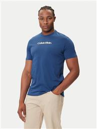 T-SHIRT GLITCHED LOGO LV04RC858G ΜΠΛΕ REGULAR FIT CALVIN KLEIN JEANS