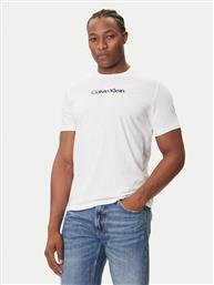 T-SHIRT GLITCHED LOGO LV04RC858G ΛΕΥΚΟ REGULAR FIT CALVIN KLEIN JEANS