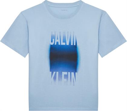 T-SHIRT GRADIENT GRAPHIC IB0IB02446 ΓΑΛΑΖΙΟ REGULAR FIT CALVIN KLEIN JEANS