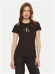 T-SHIRT GRADIENT J20J224982 ΜΑΥΡΟ SLIM FIT CALVIN KLEIN JEANS