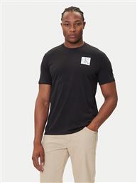 T-SHIRT GRADIENT MONOGRAM LV04RC859G ΜΑΥΡΟ REGULAR FIT CALVIN KLEIN JEANS