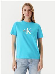 T-SHIRT HERO CLASSIC LV047B865G ΜΠΛΕ REGULAR FIT CALVIN KLEIN JEANS
