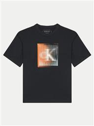 T-SHIRT IB0IB02356 ΜΑΥΡΟ REGULAR FIT CALVIN KLEIN JEANS
