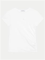 T-SHIRT IG0IG02694 D ΛΕΥΚΟ REGULAR FIT CALVIN KLEIN JEANS