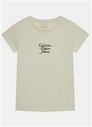 T-SHIRT IG0IG02805 ΕΚΡΟΥ SLIM FIT CALVIN KLEIN JEANS