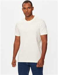 T-SHIRT INSTITUTIONAL J30J326402 ΕΚΡΟΥ REGULAR FIT CALVIN KLEIN JEANS