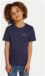 T-SHIRT IU0IU00683 ΣΚΟΥΡΟ ΜΠΛΕ REGULAR FIT CALVIN KLEIN JEANS