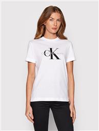 T-SHIRT J20J219142 ΛΕΥΚΟ REGULAR FIT CALVIN KLEIN JEANS